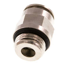 8mm x G1/4'' Steckverschraubung mit Außengewinde Messing NBR [2 Stück]
