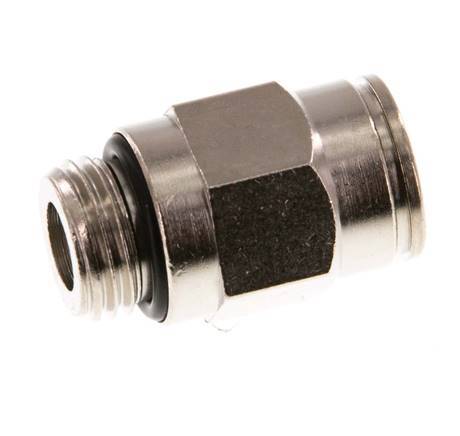 10mm x G1/4'' Steckverschraubung mit Außengewinde Messing NBR [2 Stück]