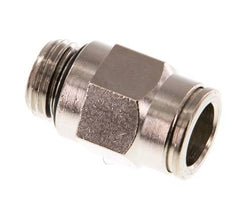 10mm x G1/4'' Steckverschraubung mit Außengewinde Messing NBR [2 Stück]