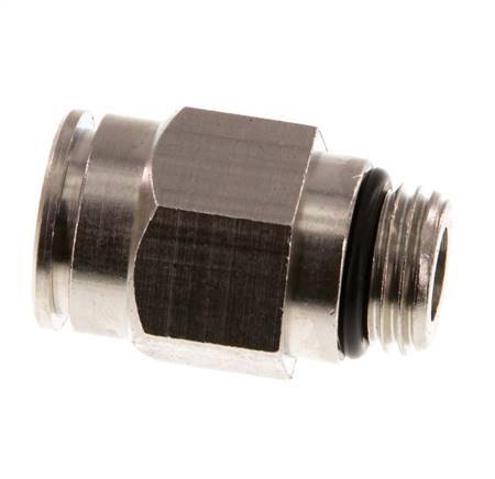 12mm x G1/4'' Steckverschraubung mit Außengewinde Messing NBR [2 Stück]
