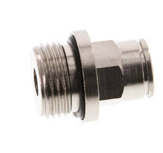 8mm x G3/8'' Steckverschraubung mit Außengewinde Messing NBR [2 Stück]