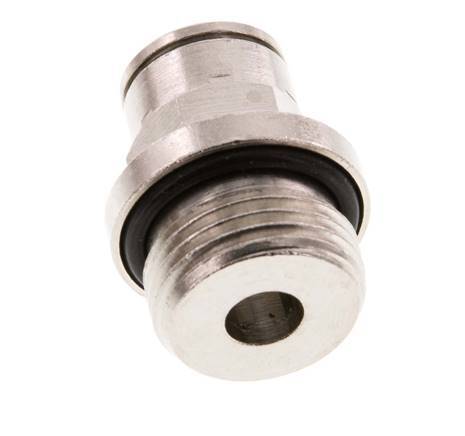 8mm x G3/8'' Steckverschraubung mit Außengewinde Messing NBR [2 Stück]