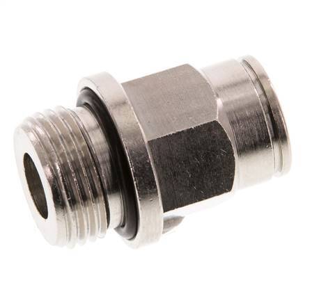 10mm x G3/8'' Push-in Fitting with Male Threads Brass NBR [2 Pieces]