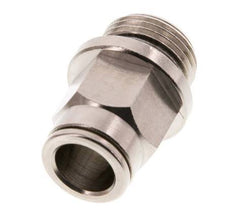 10mm x G3/8'' Steckverschraubung mit Außengewinde Messing NBR [2 Stück]