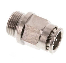 12mm x G3/8'' Steckverschraubung mit Außengewinde Messing NBR [2 Stück]