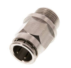 12mm x G3/8'' Steckverschraubung mit Außengewinde Messing NBR [2 Stück]