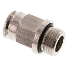 12mm x G3/8'' Steckverschraubung mit Außengewinde Messing NBR [2 Stück]