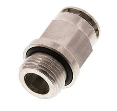 12mm x G3/8'' Steckverschraubung mit Außengewinde Messing NBR [2 Stück]