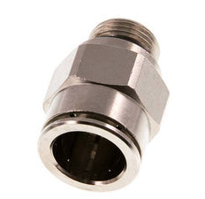 16mm x G3/8'' Steckverschraubung mit Außengewinde Messing NBR
