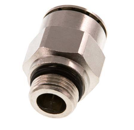 16mm x G3/8'' Steckverschraubung mit Außengewinde Messing NBR