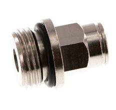 10mm x G1/2'' Push-in Fitting with Male Threads Brass NBR [2 Pieces]