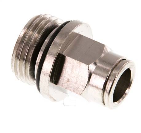 10mm x G1/2'' Steckverschraubung mit Außengewinde Messing NBR [2 Stück]