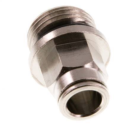 10mm x G1/2'' Steckverschraubung mit Außengewinde Messing NBR [2 Stück]
