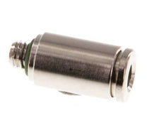 4mm x M 5 Steckverschraubung mit Außengewinde Messing FKM [5 Stück]