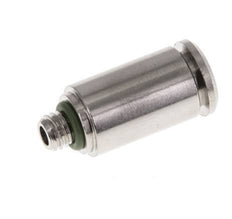 5mm x M 5 Push-in Fitting with Male Threads Brass FKM [2 Pieces]