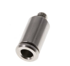 5mm x M 5 Steckverschraubung mit Außengewinde Messing FKM [2 Stück]