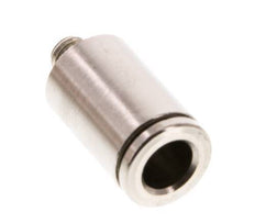 6mm x M 5 Steckverschraubung mit Außengewinde Messing FKM [2 Stück]