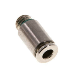 4mm x M 7 Steckverschraubung mit Außengewinde Messing FKM [2 Stück]