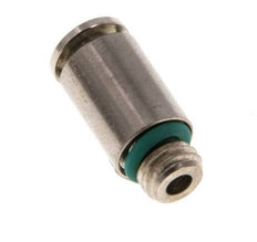 4mm x M 7 Steckverschraubung mit Außengewinde Messing FKM [2 Stück]