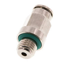 4mm x M 8 x 1 Steckverschraubung mit Außengewinde Messing FKM [2 Stück]