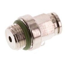 4mm x M 10 x 1 Steckverschraubung mit Außengewinde Messing FKM [2 Stück]