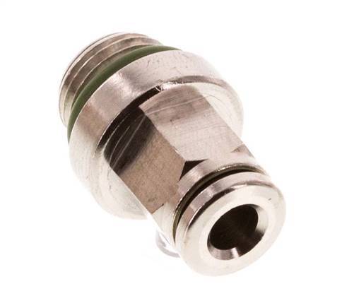 4mm x M 10 x 1 Steckverschraubung mit Außengewinde Messing FKM [2 Stück]
