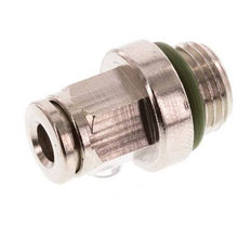 4mm x M 10 x 1 Steckverschraubung mit Außengewinde Messing FKM [2 Stück]