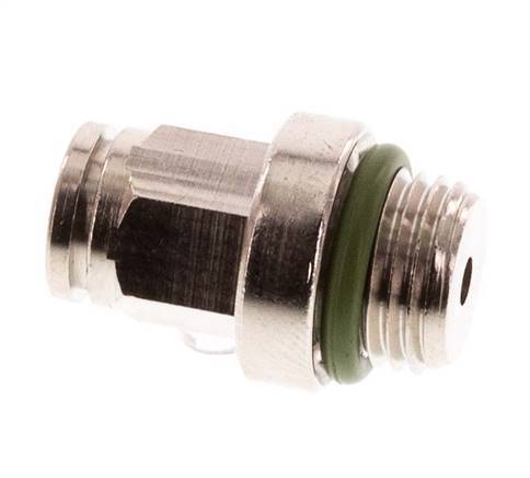 4mm x M 10 x 1 Steckverschraubung mit Außengewinde Messing FKM [2 Stück]