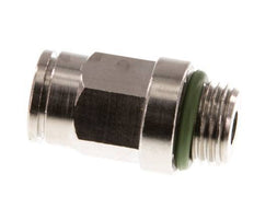 6mm x M 10 x 1 Steckverschraubung mit Außengewinde Messing FKM [2 Stück]