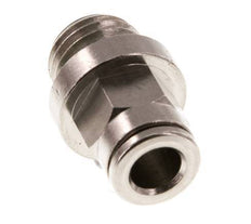 6mm x M 12 x 1,5 Steckverschraubung mit Außengewinde Messing FKM [2 Stück]