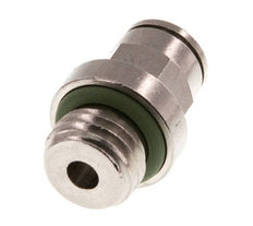 6mm x M 12 x 1,5 Steckverschraubung mit Außengewinde Messing FKM [2 Stück]