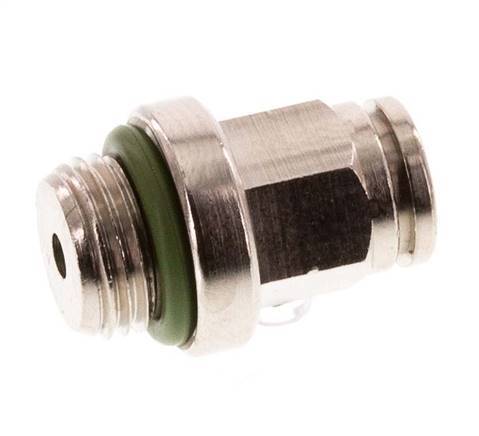 4mm x G1/8'' Steckverschraubung mit Außengewinde Messing FKM [5 Stück]