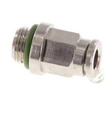 5mm x G1/8'' Steckverschraubung mit Außengewinde Messing FKM [2 Stück]