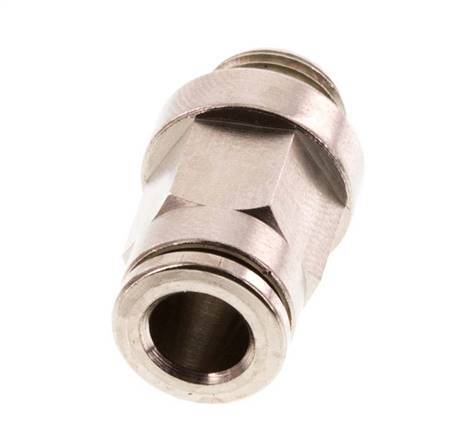 6mm x G1/8'' Steckverschraubung mit Außengewinde Messing FKM [2 Stück]