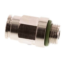 6mm x G1/8'' Steckverschraubung mit Außengewinde Messing FKM [2 Stück]