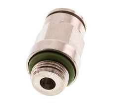 6mm x G1/8'' Steckverschraubung mit Außengewinde Messing FKM [2 Stück]