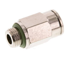 8mm x G1/8'' Steckverschraubung mit Außengewinde Messing FKM [2 Stück]