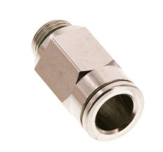 8mm x G1/8'' Steckverschraubung mit Außengewinde Messing FKM [2 Stück]