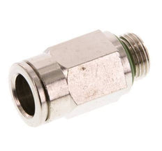 8mm x G1/8'' Steckverschraubung mit Außengewinde Messing FKM [2 Stück]