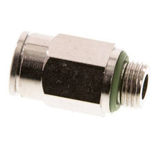 8mm x G1/8'' Steckverschraubung mit Außengewinde Messing FKM [2 Stück]