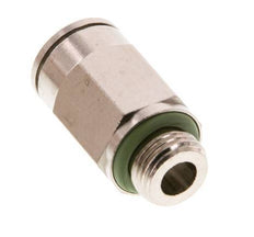 8mm x G1/8'' Steckverschraubung mit Außengewinde Messing FKM [2 Stück]