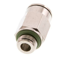 8mm x G1/8'' Steckverschraubung mit Außengewinde Messing FKM [2 Stück]