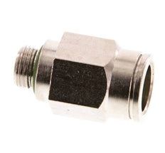10mm x G1/8'' Steckverschraubung mit Außengewinde Messing FKM [2 Stück]