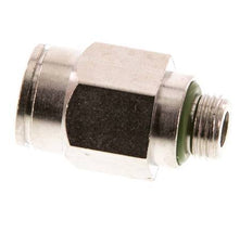 10mm x G1/8'' Steckverschraubung mit Außengewinde Messing FKM [2 Stück]