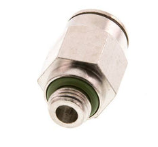 10mm x G1/8'' Steckverschraubung mit Außengewinde Messing FKM [2 Stück]