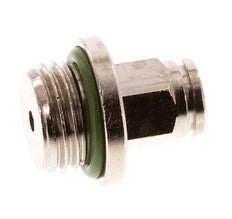 4mm x G1/4'' Steckverschraubung mit Außengewinde Messing FKM [2 Stück]