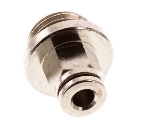4mm x G1/4'' Steckverschraubung mit Außengewinde Messing FKM [2 Stück]