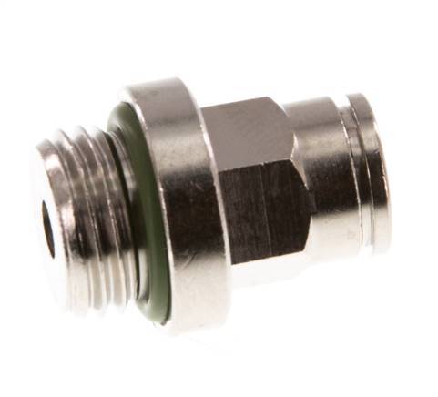 6mm x G1/4'' Steckverschraubung mit Außengewinde Messing FKM [2 Stück]