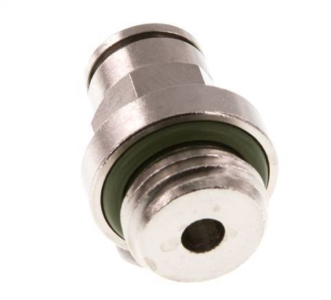 6mm x G1/4'' Steckverschraubung mit Außengewinde Messing FKM [2 Stück]