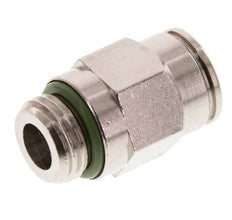 10mm x G1/4'' Steckverschraubung mit Außengewinde Messing FKM [2 Stück]